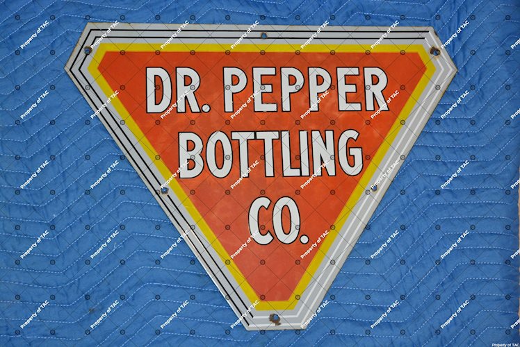 Dr. Pepper Bottling Co sign