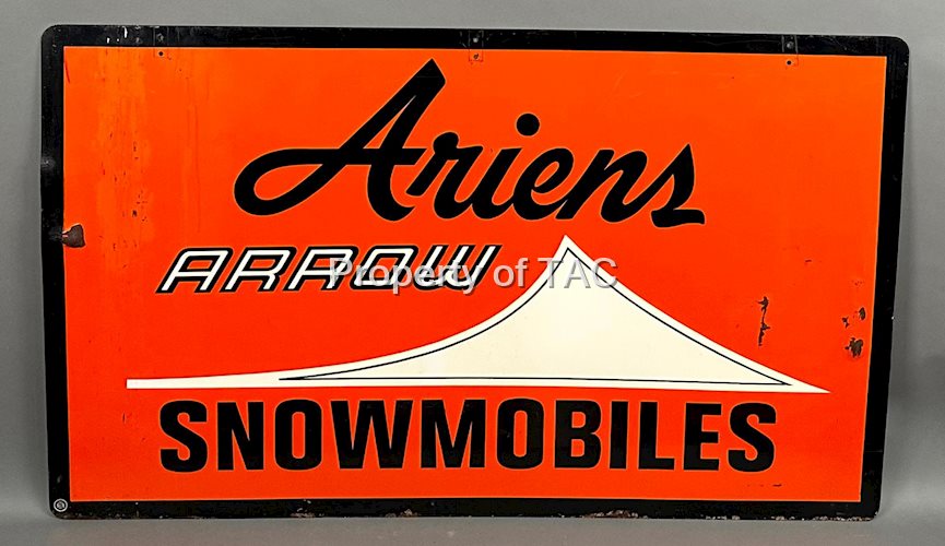 Ariens Arrow Snowmobile Metal Sign