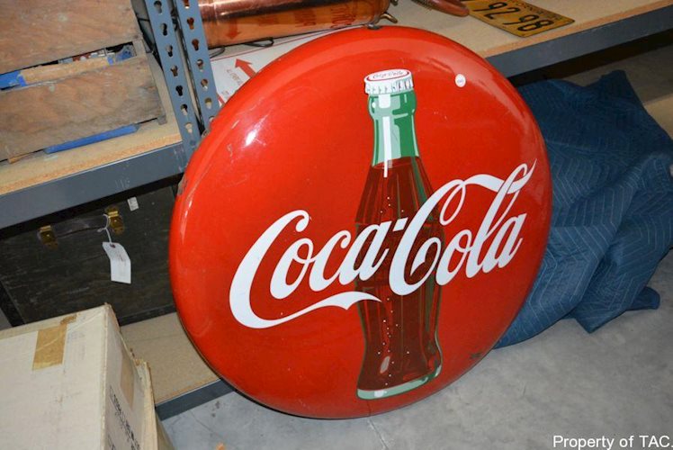 Coca-Cola w/bottle sign