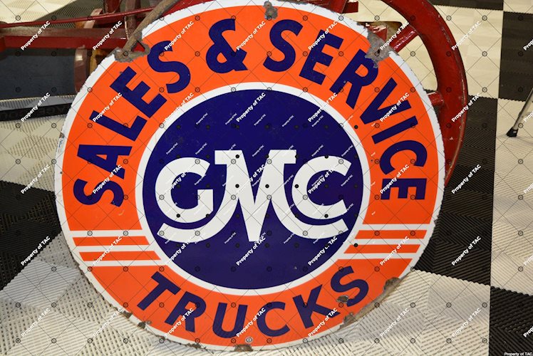 GMC Trucks Sales & Service sign