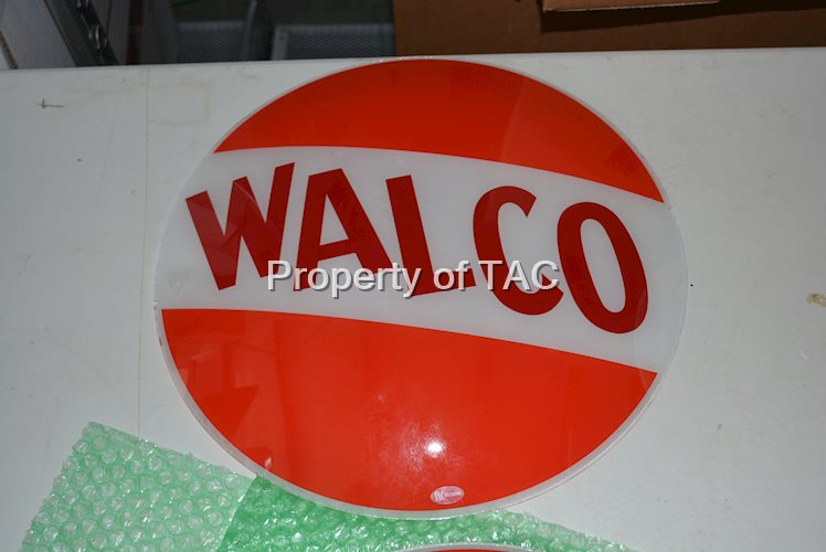 Walco (gas) 13.5"D. Single Globe Lens