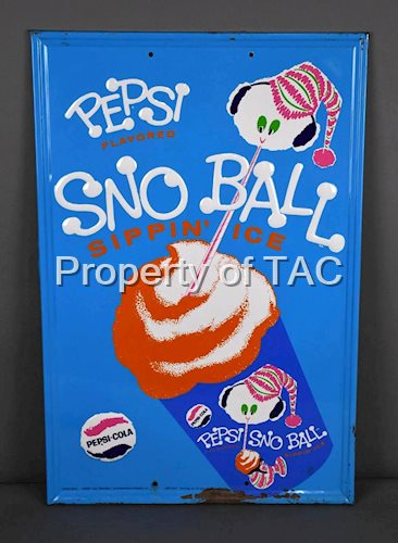 Pepsi-Flavored Sno-Ball Sippin