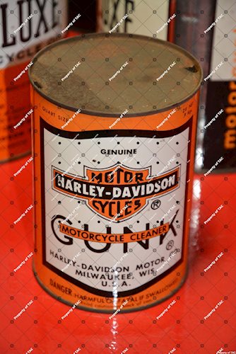 Harley Davidson Motor Oil quart can