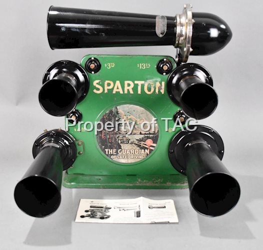 Sparton "The Guardian of Safe Driving" Counter-Top Metal Display