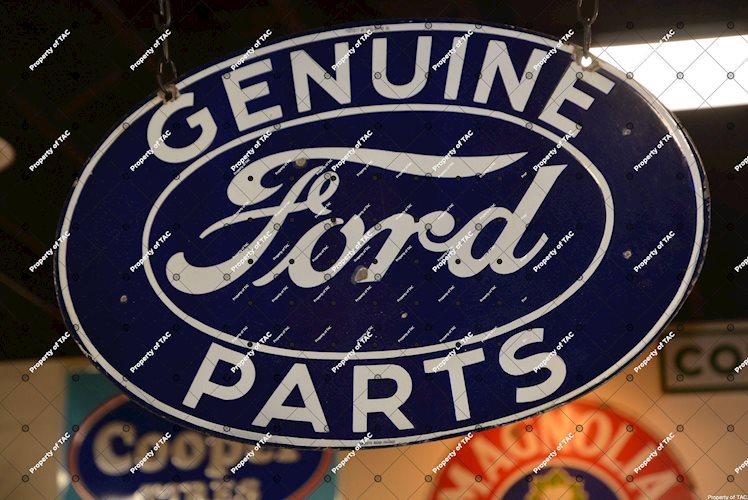 Genuine Ford Parts sign