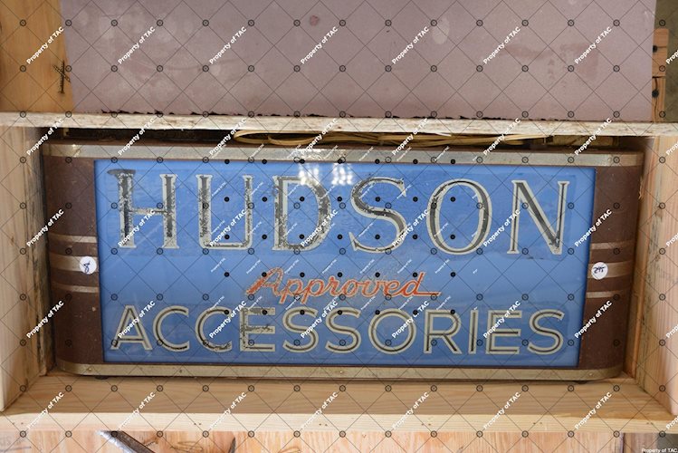 Hudson Approved Accessories lighted sign