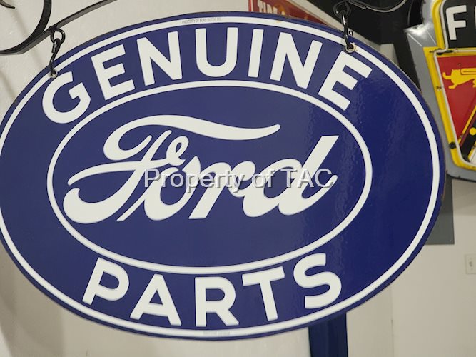 Genuine Ford Parts Porcelain Oval Sign