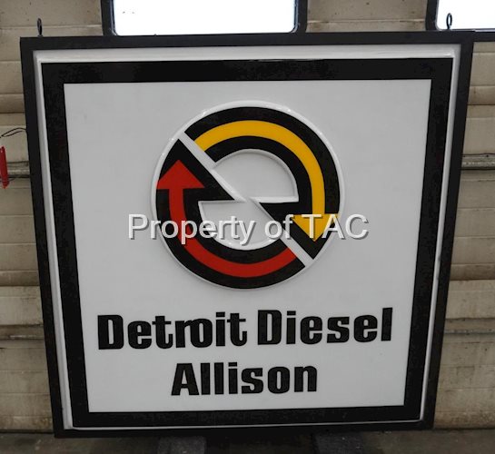 NOS Detroit Diesel Allsion Lightup Sign