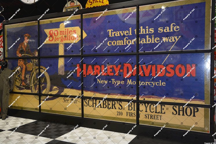 Harley Davidson New-Type Motorcycle Bill Board"