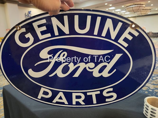 Genuine Ford Parts Porcelain Sign