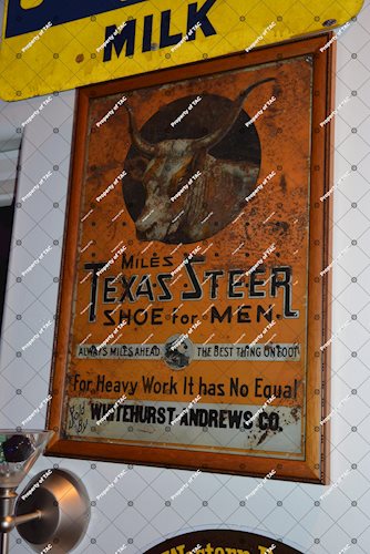Miles Texas Steer Shoe for Men  Sign
