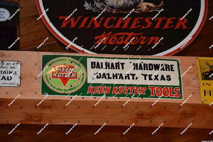 Keen Kutter Tools w/logo Sign