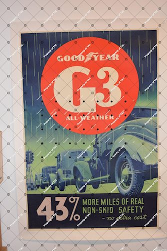 1935 G3 Goodyear All-Weather" tire posters"