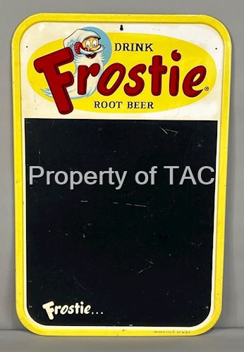 Frostie Root Beer Menu Board W/ Mr. Frostie Graphic