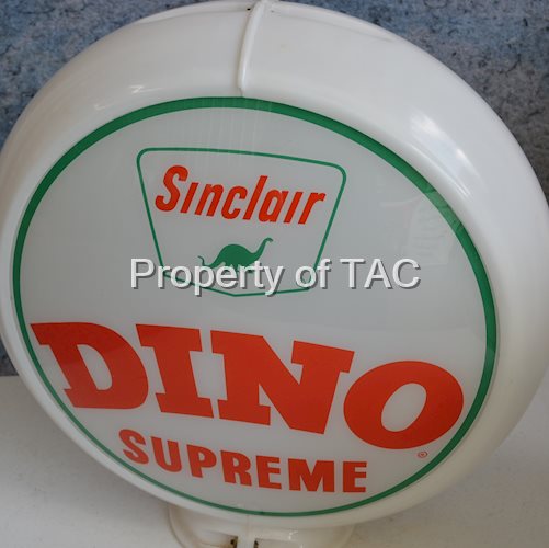 Sinclair Dino Supreme w/Logo 13.5" Single Globe Lens