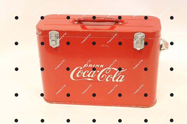 Drink Coca-Cola Airline Metal Cooler
