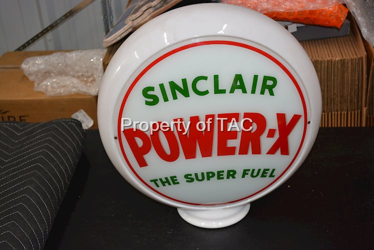 Sinclair Power-X The Super Fuel 13.5" Single Globe Lens