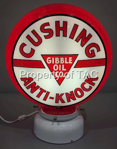 Cushing Anti-Knock 13.25" Globe Lens in Red Ripple Body