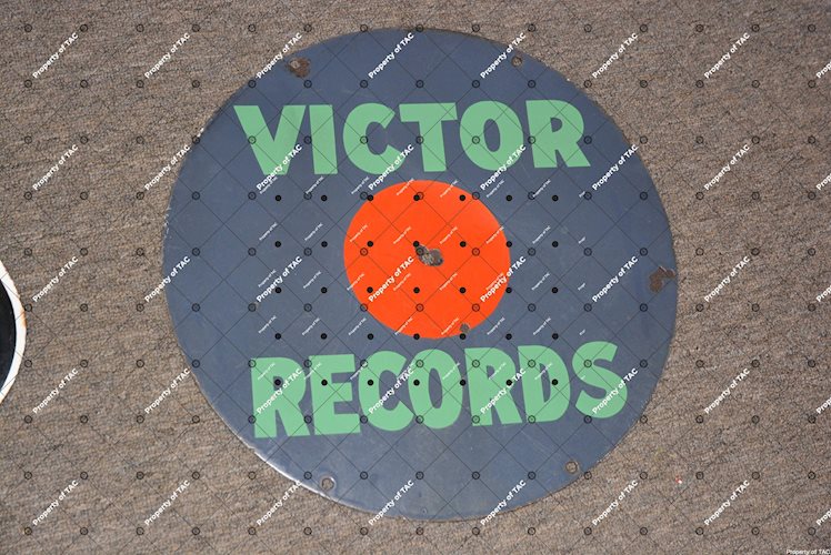 Victor Records Sign