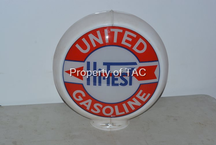 United Hi-Text Gasoline 13.5"D. Single Globe Lens