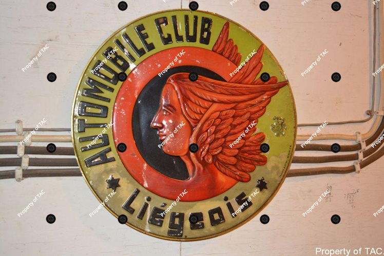 Automobile Club Liegeois w/logo sign