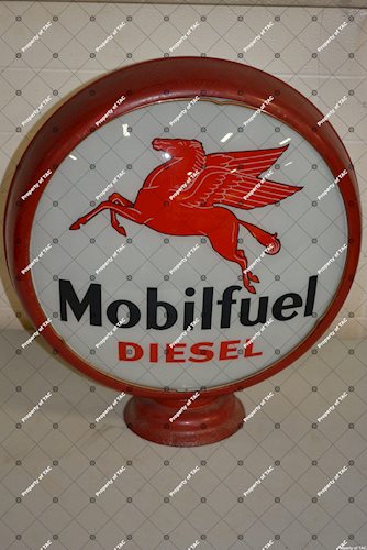 Mobilfuel Diesel w/Pegasus single globe lens