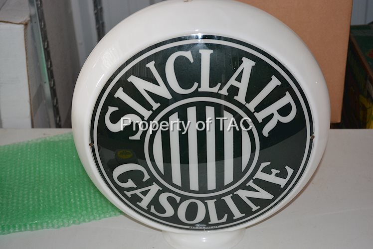 Sinclair Gasoline w/Stripes 13.5"D. Single Globe Lens