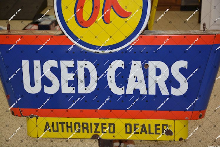 (Chevrolet) Used Cars sign