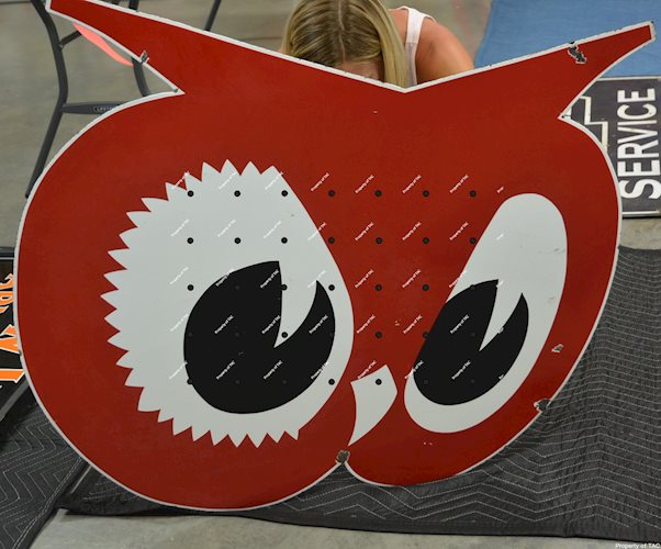 Red Owl Food Stores porcelain sign