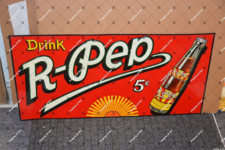 Drink R-Pep w/bottle sign