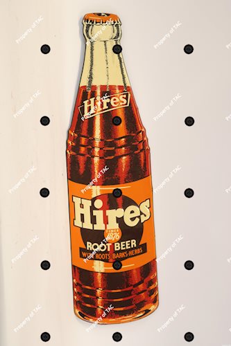 Hires Root Beer Bottle sign