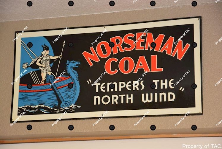 Norseman Tempers the North Wind" w/logo sign"