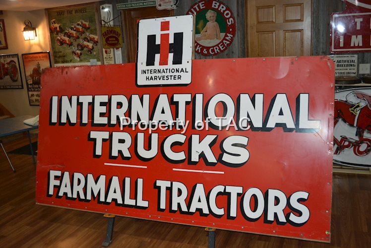 International Trucks Farmall Tractors Identification Metal Sign
