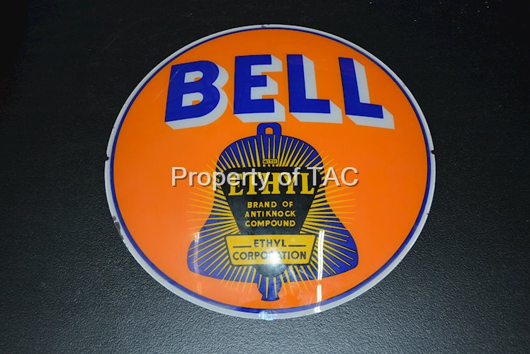 Bell w/Ethyl Logo 13.5" Single Globe Lens