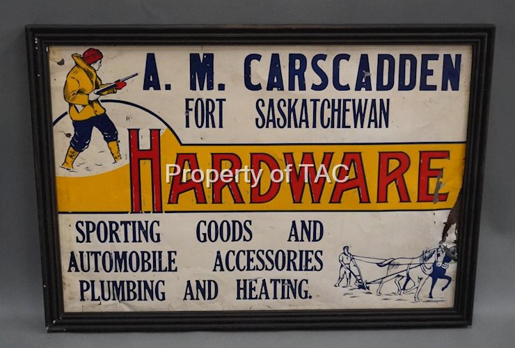 Hardware w/ Graphics Tin Sign