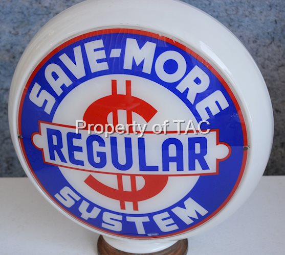 Save-More System Regular w/Logo 13.5" Single Globe Lens