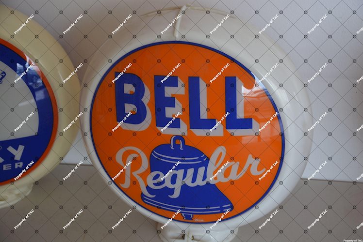 Bell with ethyl logo 13.5 inch lenses in original Capco globe body,