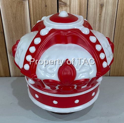 Standard Oil Red Crown OPC Milk Glass Globe