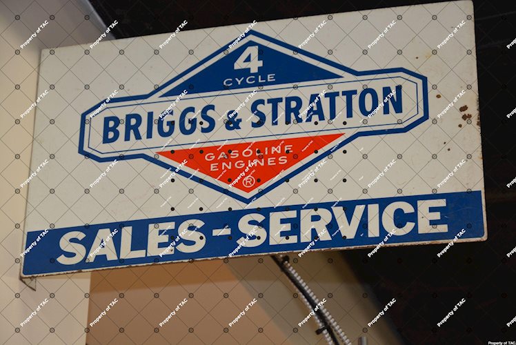 Briggs & Stratton Sales-Service sign