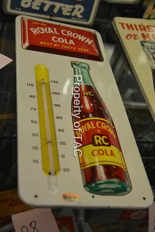 Royal Crown RC Cola thermometer