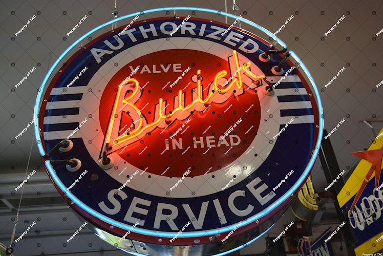 Buick Valve in Head Authorized Service Neon sign