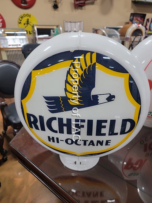 Richfield Hi-Octane w/Logo 13.5" Globe Lenses