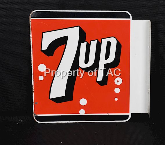 7up Metal Flange Sign