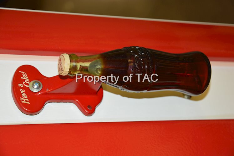 Coca-Cola bottle door handle