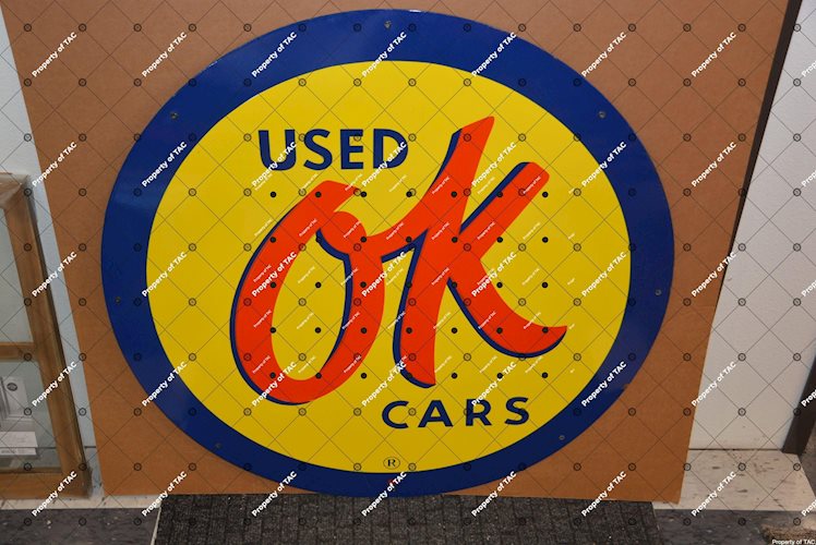 Ok Used Cars sign