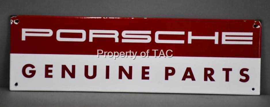 Porsche Genuine Parts Porcelain Sign