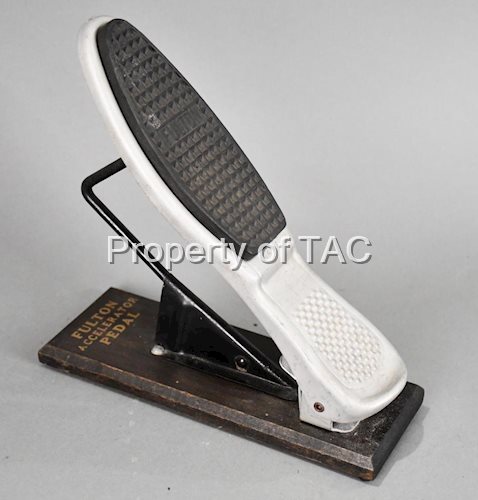 Fulton Accelerator Pedal Counter-Top Point of Sale Display