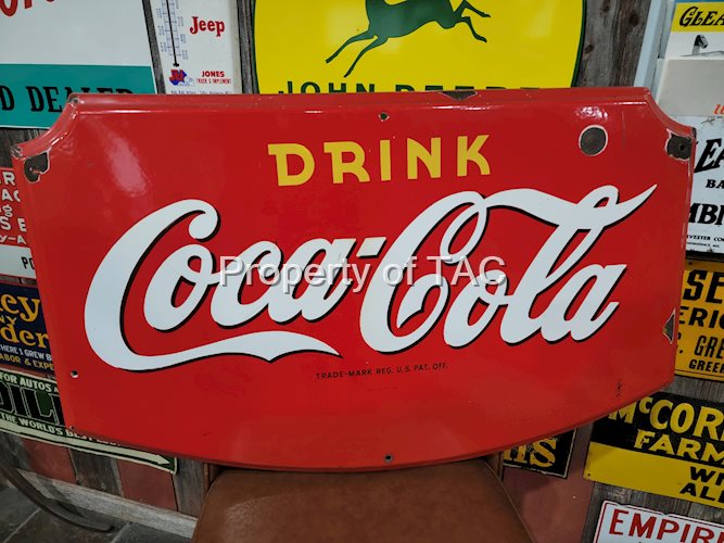 Drink Coca-Cola Porcelain Sign